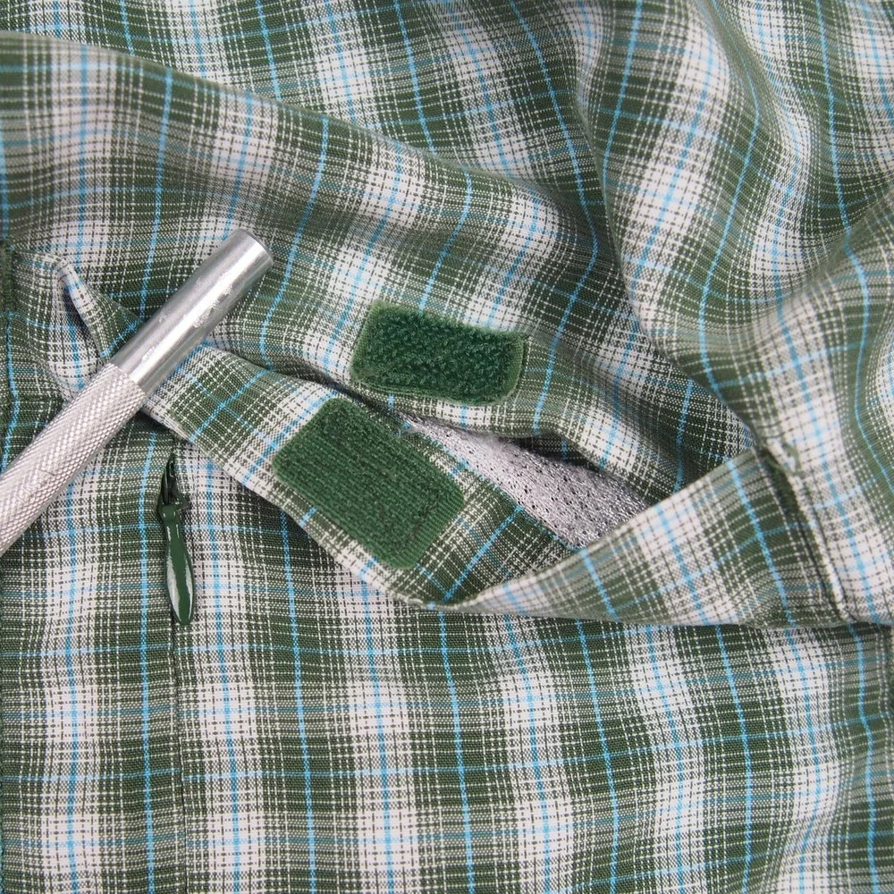 The North Face Shirt Men's XL Extra Large Green Button Down Fishing Hiking EUC!!